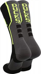 img 3 attached to Get Your Ducks In A Row With TCK NCAA Perimeter Crew Socks For Oregon Fans