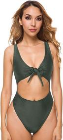 img 1 attached to SARA SWIM Womens Swimsuit Beachwear Women's Clothing at Swimsuits & Cover Ups