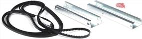 img 4 attached to Genie EKBC Garage Door Belt Extension Kit For 8-Foot-High Doors - Compatible With Models 3042 & 4042, Metallic, One Size