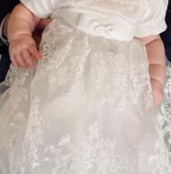 img 1 attached to Formal Occasion Dresses For Toddler Girls: Glamulice Baptism Christening Flower Dress review by Eric Grayson