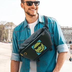 img 3 attached to Stay Fashionable And Visible With Divoom'S LED Sling Bag - Perfect For Your Active Lifestyle!