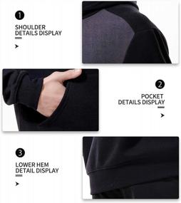img 1 attached to Спортивная толстовка средней плотности Love Handles