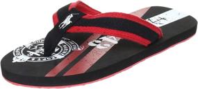 img 4 attached to Polo Ralph Lauren Catamaran Toddler Boys' Shoes ~ Sandals