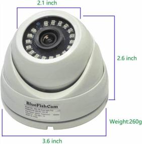 img 3 attached to Проводная купольная IP-камера 4MP Металлическая сетевая камера POE Инфракрасная IP-камера PoE. Водонепроницаемый широкоугольный объектив P2P 2,8 мм IP66 для использования внутри и вне помещений (POE)