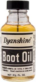 img 3 attached to 🥾 Dyanshine Leather Boot Oil - Premium Shoe and Boot Oil for Preserving, Restoring &amp; Conditioning Dry Leather- Effective Treatment for Shoes, Boots, Couches, Car Seats, Purses, &amp; Jackets - Made in the USA - 5.5oz