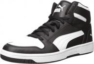 puma rebound layup sneaker white high: unmatched style and performance logo