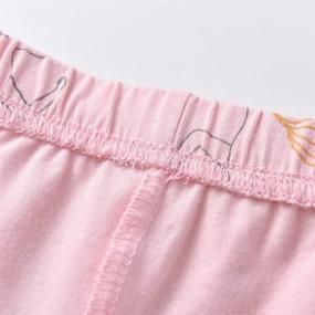 img 1 attached to DXTON Toddler Dresses Outfits Leggings Girls' Clothing via Leggings