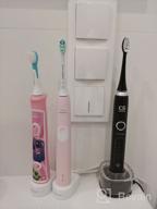 img 1 attached to 🎉 Enhanced Oral Care: Philips Sonicare ProtectiveClean 4300 HX6806/04 Sonic Toothbrush - Lovely Pale Pink Shade review by Aneta Poss ᠌