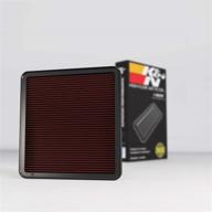 k&amp;n engine air filter: premium performance replacement (land cruiser, tundra, sequoia, lx 570) logo