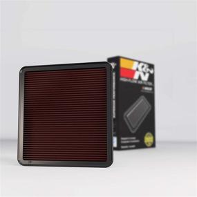 img 4 attached to K&amp;N Engine Air Filter: Premium Performance Replacement (Land Cruiser, Tundra, Sequoia, LX 570)