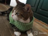 img 1 attached to Cozy Up Your Feline Friend With Our Turtleneck Cat Sweater – Perfect For Kitty, Chihuahua, Teddy, Poodle, Pug And Small Dogs! review by Joel Mosqueda