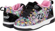 👟 heelys девочки маленькие фиолетовые радужные детские спортивные кроссовки: комфорт, стиль и веселье в одном логотип