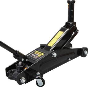 img 3 attached to 🚗 Torin T83006W Blackjack Hydraulic Trolley Service/Floor Jack: 3 Ton Capacity, SUVs/Extended Height Trucks, Black