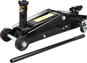 img 4 attached to 🚗 Torin T83006W Blackjack Hydraulic Trolley Service/Floor Jack: 3 Ton Capacity, SUVs/Extended Height Trucks, Black