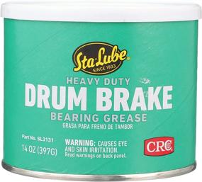 img 4 attached to Sta-Lube SL3131 Heavy Duty Drum Brake Wheel Bearing Grease - Long Lasting 14 wt. oz Semi-Solid to Solid Grease in Dark Amber