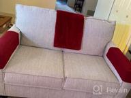 картинка 1 прикреплена к отзыву Soft Flannel Fleece Textured Decorative Velvet Blanket For Couch Sofa Bed, Tan Taupe Leaves Pattern, Cozy Warm Lightweight Microfiber Throw By PAVILIA - 50X60 Inches от Sean Andrews