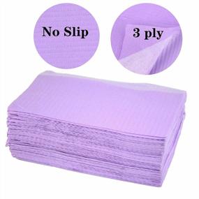 img 2 attached to 125-Piece Pack Of AebDerp Waterproof Disposable Tattoo Tablecloth Napkins For Clean Tattooing - Purple