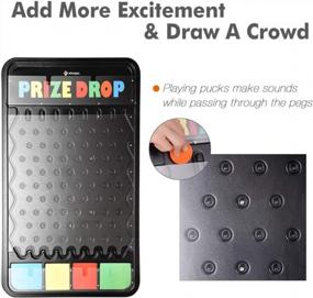 img 1 attached to Get Ready To Win Big With The WinSpin Prize Drop Plinko Board Game - Perfect For Carnivals, Trade Shows, Parties, And Live Streams!