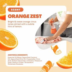 img 1 attached to Cleancult All-Purpose Cleaner Refills, Orange Zest, 32Oz, 3 Pack - Made With Citric Acid, Coconut-Derived Ingredients, & Essential Oils - Safe For All Surfaces - 100% Recyclable Carton