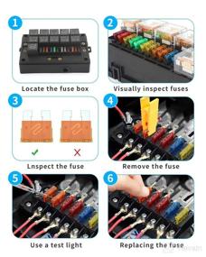 img 2 attached to Fuses Assortment Kit - 320pcs Standard, Mini, Low Profile Mini Blade Car Fuse – Automotive Replacement Fuses for Car RV Boat Truck SUV