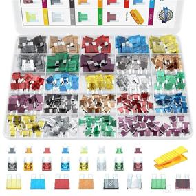 img 4 attached to Fuses Assortment Kit - 320pcs Standard, Mini, Low Profile Mini Blade Car Fuse – Automotive Replacement Fuses for Car RV Boat Truck SUV