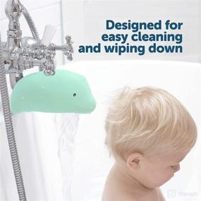 img 1 attached to 🛁 Jool Baby Aqua Bath Spout Cover - Ultimate Bathtub Protector for Babies, Toddlers, and Kids