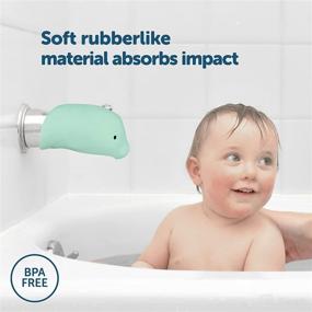 img 2 attached to 🛁 Jool Baby Aqua Bath Spout Cover - Ultimate Bathtub Protector for Babies, Toddlers, and Kids