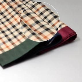 img 1 attached to 🧣 Stay Fashionable with YEC0213 Patterned Stylish Multi Color Handkerchiefs