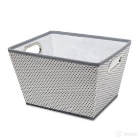 img 2 attached to 📦 Grey Dot Rectangle Storage Bins, Set of 4 - Delta Children