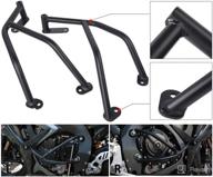 stunt cage slider engine guard steel crash bar for gsx-r600 gsx-r750 - motorcycle frame falling protector, crashbar bumper - gsxr gsx-r 600 750 accessories 2006-2010 логотип