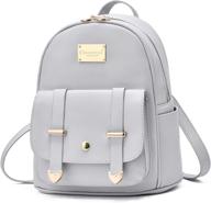 fashion backpack teenage leather shoulder women's handbags & wallets : fashion backpacks логотип