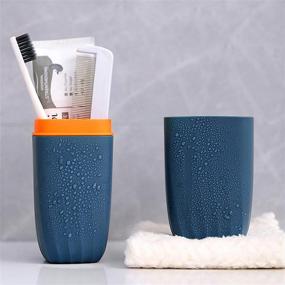 img 3 attached to 🦷 Ultimate Travel Buddy: Toothbrush Travel Multifunction Carrying Camping - Portable, Versatile, and Convenient!