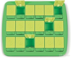 img 4 attached to 🍽️ Fred MATCH UP Memory Snack Tray Green: Portable and Convenient, 10 x 8.75 inches