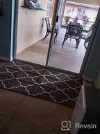 картинка 1 прикреплена к отзыву OLANLY Indoor Door Mat, 32X48, Non-Slip Absorbent Resist Dirt Entrance Rug, Machine Washable Low-Profile Inside Floor Mat Door Rugs For Entryway, Grey от Mack Cruz