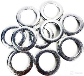 img 4 attached to 🔧 Honda Drain Plug Washers (94109-14000) (Qty 10) for Optimal Compatibility