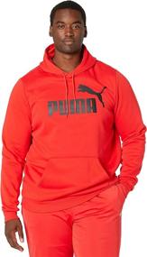 img 1 attached to PUMA Essentials Fleece Hoodie 3X Large Men's Clothing good for Active