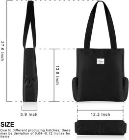 img 2 attached to 👜 Women's Handbags & Wallets at Totes: Kamo Canvas Tote Bag Shoulder