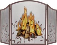 wichemi 3-panel fireplace screen: a durable and stylish babyproof barrier logo