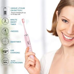 img 2 attached to WOSUK Electric Toothbrush Recommend Rechargeable Oral Care