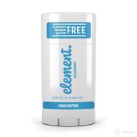 aluminum-free unscented element deodorant protection logo