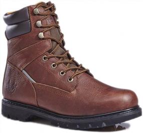 img 4 attached to Comfortable And Durable Work Boots For Men - KingShow'S 1312 Premium Full Grain Leather Work Boots