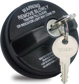 img 4 attached to 🔒 High Security Gas Cap with Key, Top-Quality Replacement Fuel Tank Locking Cap for Toyota, Honda, Nissan, Acura, GMC, Chevy Silverado, and More