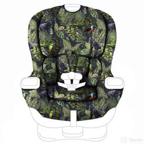 img 4 attached to 🚗 Ukje Cover for Graco Extend 2fit Convertible Car Seat - CPSC Compliant Standards