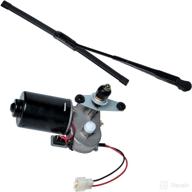 🧹 utv windshield wiper kit 12v by wadoy – compatible with polaris ranger rzr 800/900/1000, universal electric motor & 16" blade with 90° wipe logo