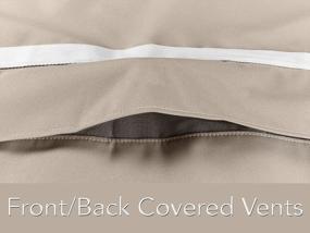 img 1 attached to Protect Your Patio Bench In Style With Covermates Premium Polyester Outdoor Cover