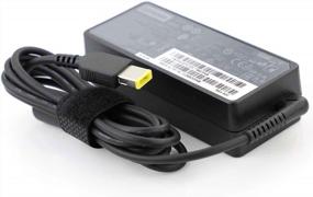 img 2 attached to 🔌 65W AC Slim Power Adapter with Power Cord for Lenovo ThinkPad Yoga 2 13/11S/Pro, T440, T450s, X1 Carbon 2015/2016, E470, Flex 3/10/14/15x240 - New ThinkPad Laptop Charger, ADLX65NLC2A ADLX65NLC3A