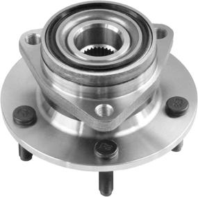 img 4 attached to 🚀 High-Performance DRIVESTAR 515006 4WD Front Wheel Hub &amp; Bearing Assembly for 1994-99 Dodge Ram 1500 Pickup (4x4, 5-Lug, Non-ABS)