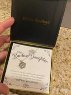 img 1 attached to Aphrodite's Luxe Crown Necklace for Daughter - Perfect Mother Daughter Gift, Graduation & Birthday Present from Mom and Dad review by Oscar Berry