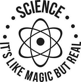 img 2 attached to 🔬 Merging Magic and Reality: Science Sticker Decal for Windows and Bumpers - 5" Vinyl