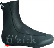 fizik зимние накладки черные среднего размера. логотип